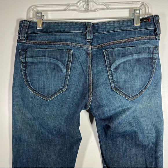 silence + noise Denim - Silence + Noise Straight Leg Lightly Distressed Denim Jeans Size 28